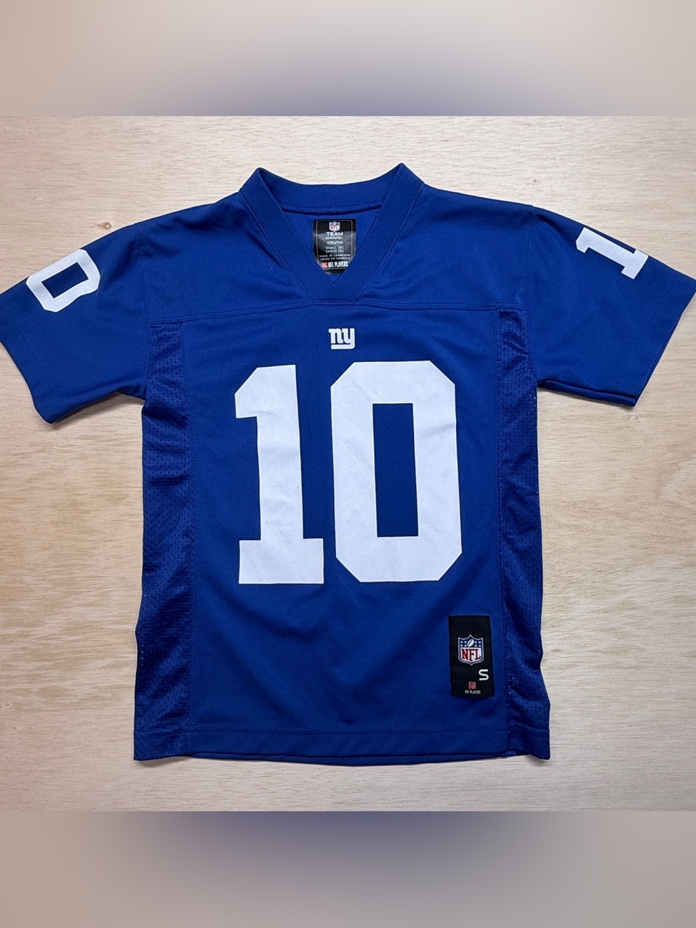 NFL New York Giants Eli Manning Youth Small S (8) Football Jersey